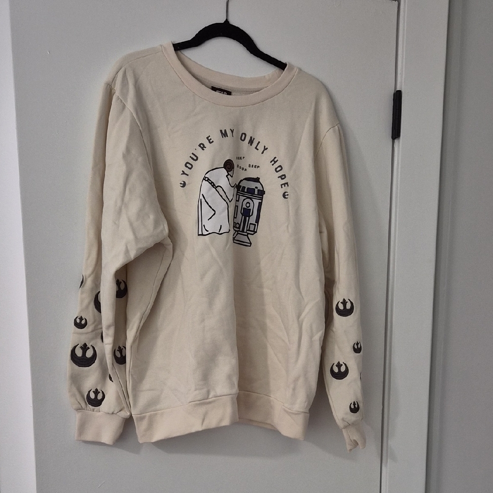 Her Universe Star Wars Cream Crew Neck Sweater
